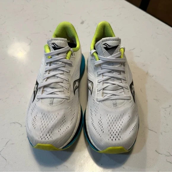 Saucony Women Endorphin Pro S10598-10 White Running Shoes Sneakers Size 7 - Picture 3 of 6